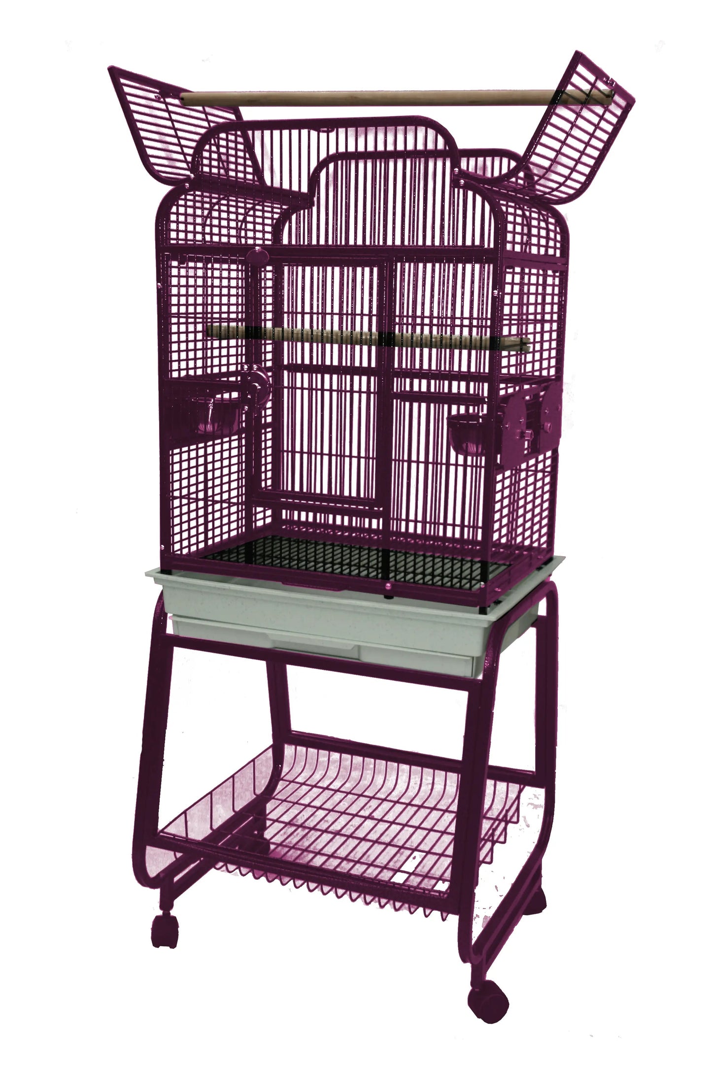 22"x18"x54" Open Victorian Top with Plastic Base - PremiumPetsPlus