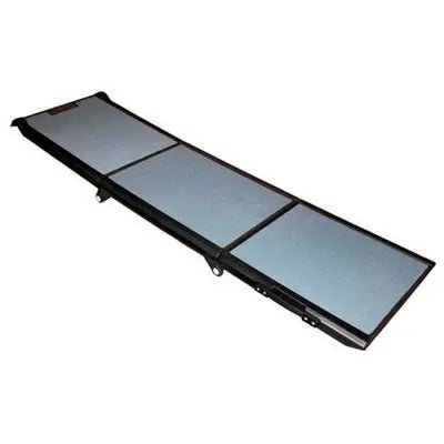 Portable Full Length Tri-Fold Pet Ramp - Grey / Black - PremiumPetsPlus