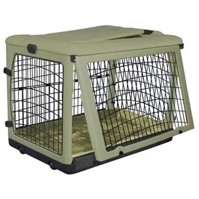 The Other Door™ Steel Crate - Sage - PremiumPetsPlus