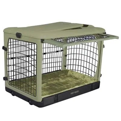 The Other Door™ Steel Crate - Sage - PremiumPetsPlus