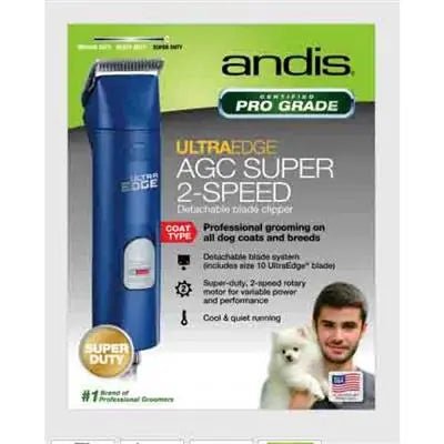 Andis Ultra Edge AGC 2 Speed Clipper Blue - PremiumPetsPlus