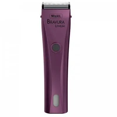 Bravura Lithium Cordless Clipper Purple by Wahl - PremiumPetsPlus