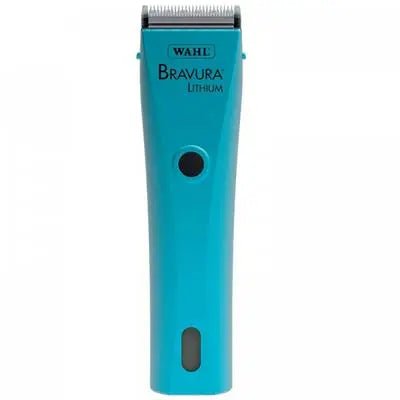 Bravura Lithium Cordless Clipper Turquoise by Wahl - PremiumPetsPlus