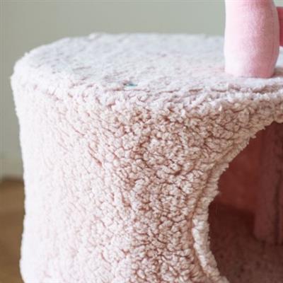Catry Flamingo Small Cat Tree with Scratching board