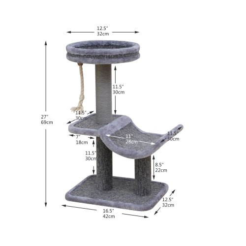 Catry Grimbit Cradle Cat Tree - Modern Design