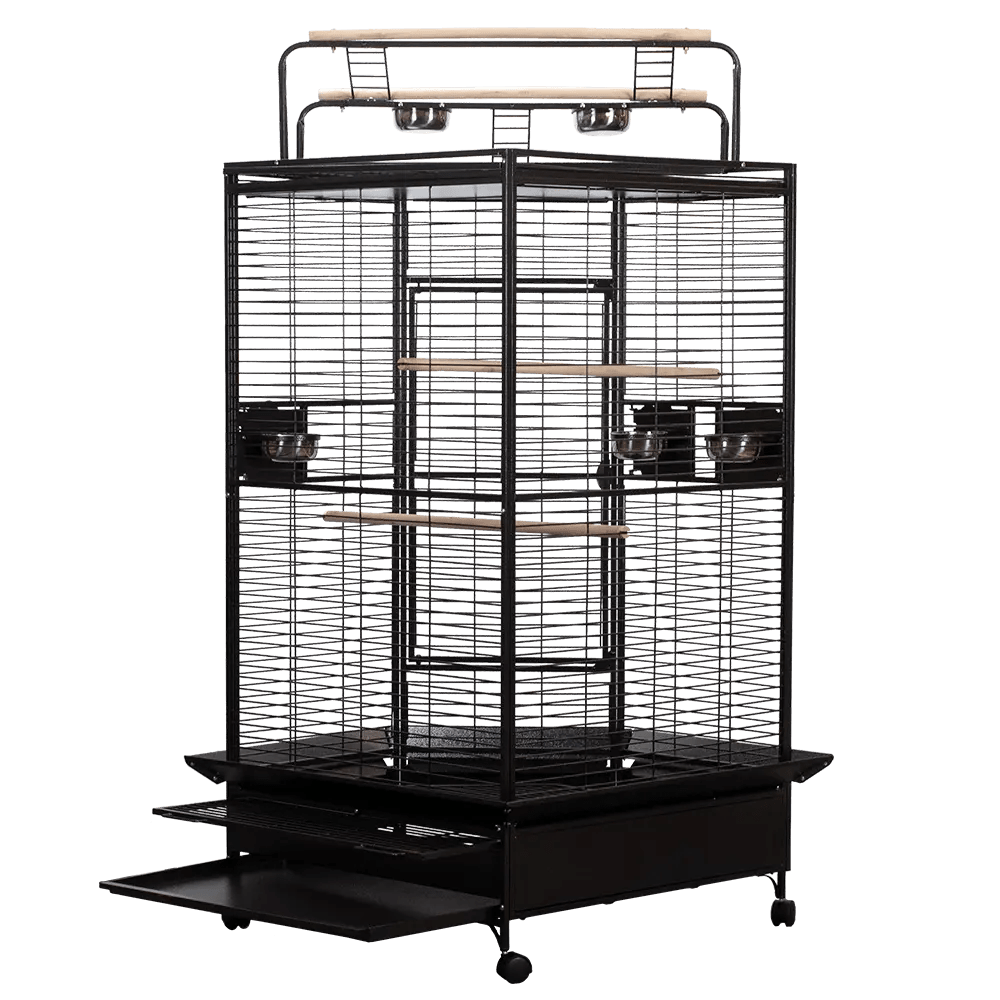 33''x33''x72'' Large Corner Cage - PremiumPetsPlus