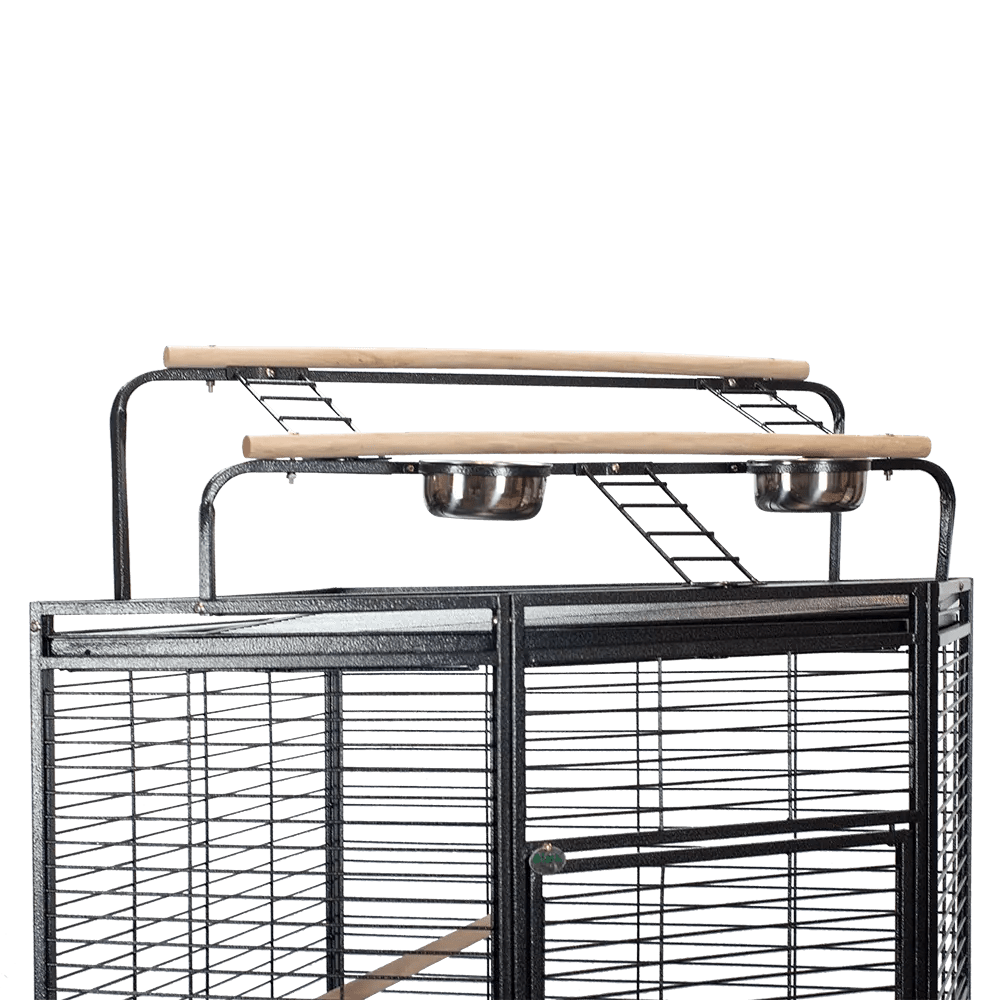 33''x33''x72'' Large Corner Cage - PremiumPetsPlus