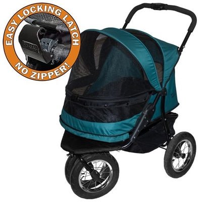 No-Zip Double Pet Stroller