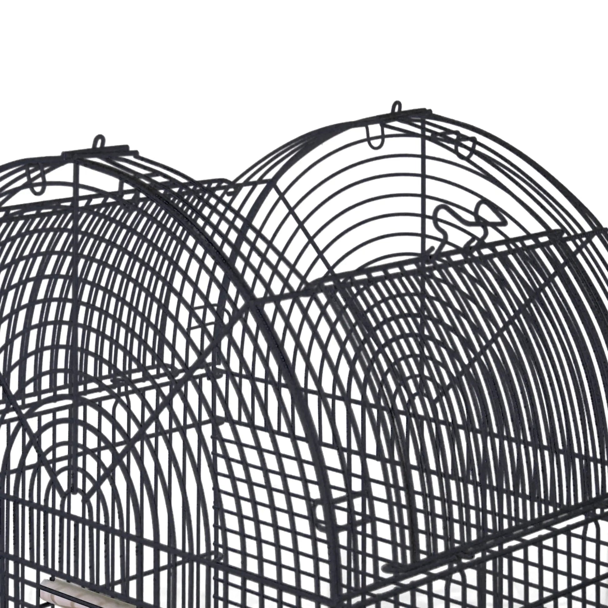 22"x17"x58" Opening Dome Top, Plastic Base, and Removable Metal Stand - PremiumPetsPlus