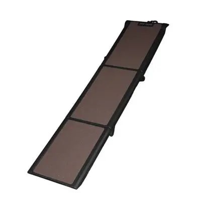 Portable Full Length Tri-Fold Pet Ramp - Chocolate / Black - PremiumPetsPlus