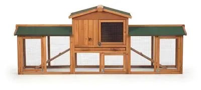 Prevue Pet Products Rabbit Hutch with DoubleRun Natural - PremiumPetsPlus