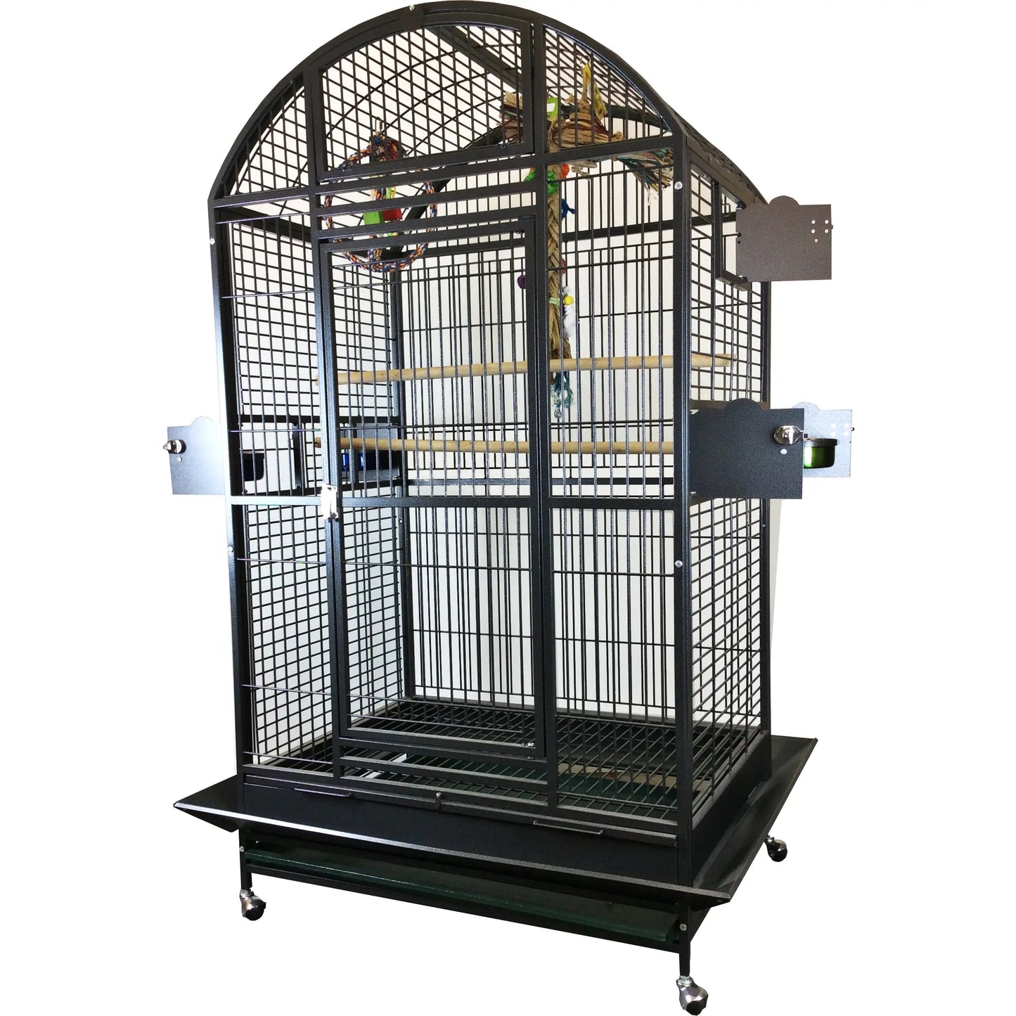 40"x30"x75" Dome Top Cage with 1" Bar Spacing - PremiumPetsPlus