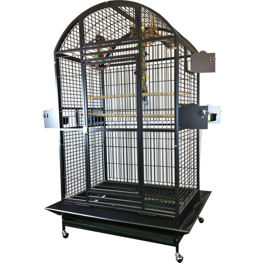 40"x30"x75" Dome Top Cage with 1" Bar Spacing - PremiumPetsPlus