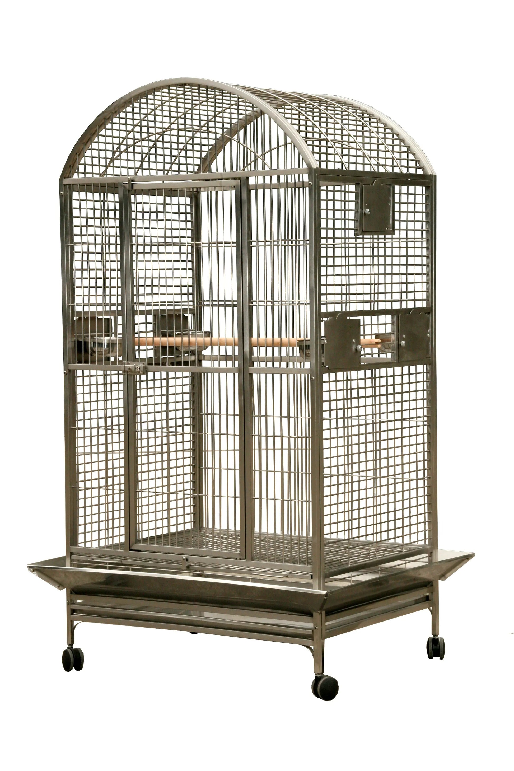 40"x30"x75" Dome Top Cage with 1" Bar Spacing - PremiumPetsPlus