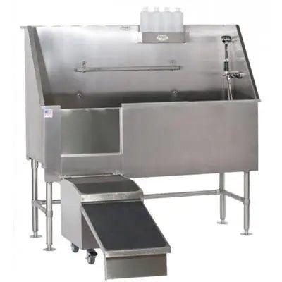The AquaQuest Walk-In 58″ Tub by PetLift - PremiumPetsPlus