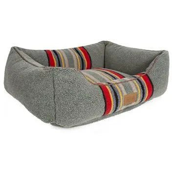 Vintage Camp Heather Green Kuddler Bed - PremiumPetsPlus
