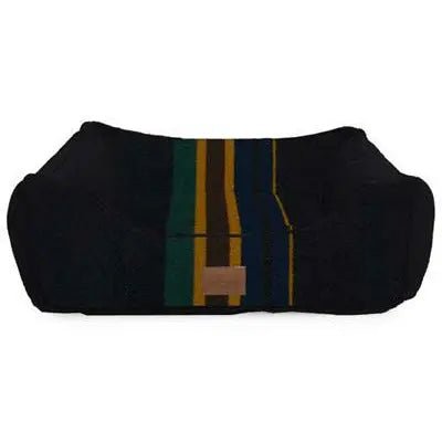 Vintage Camp Kuddler Bed - Oxford Black - PremiumPetsPlus