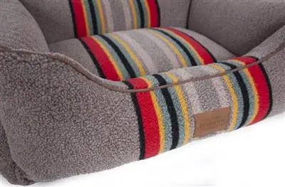 Vintage Camp Umber Kuddler Bed - PremiumPetsPlus