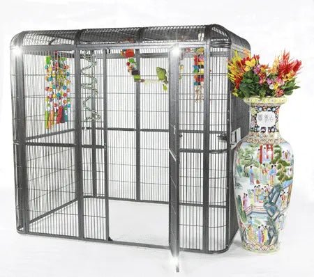 Walk-in Aviary 62'' x 62'' x 79'' - PremiumPetsPlus
