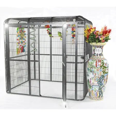 Walk-in Aviary 62'' x 62'' x 79'' - PremiumPetsPlus